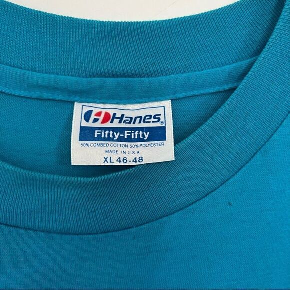 Vintage Duck Blue Graphic Tee XL - Picture 8 of 8